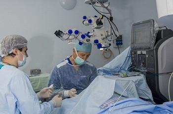 Открытие отделения витреоретинальной хирургии